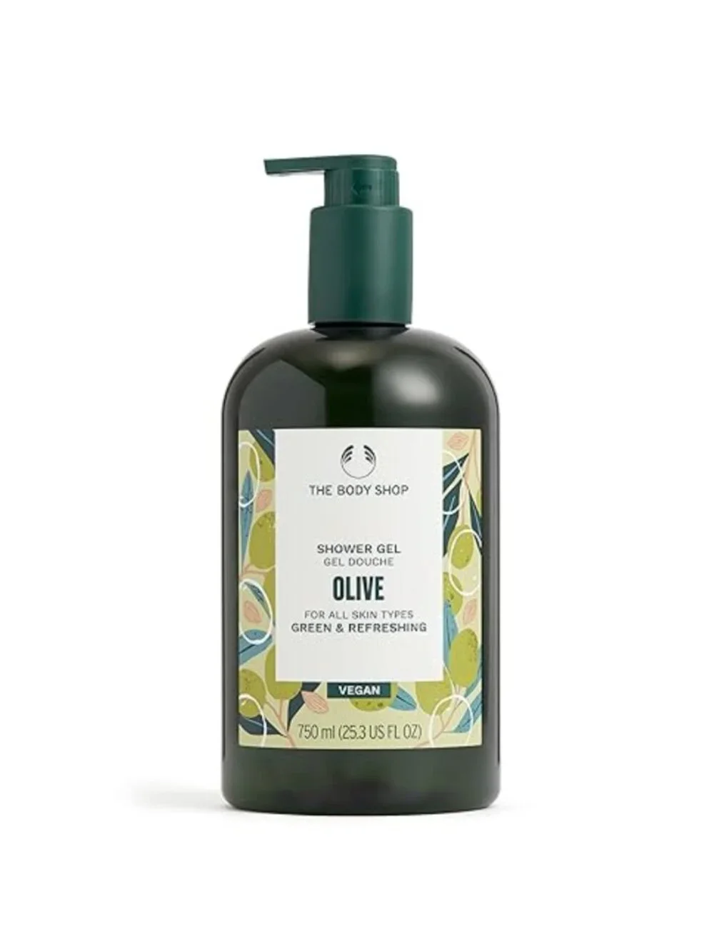 The Body Shop Mens Shower Gel Olive 750ml